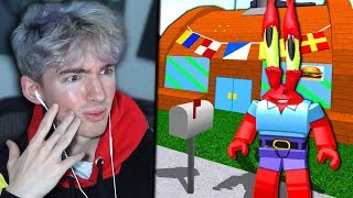 I made BLOXBURG Krusty Krab... and made it really creepy