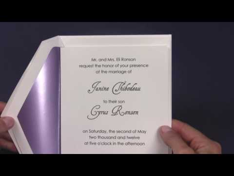 How To Create Wedding Anniversary Birthday and Bar Mitzvah Invitations in