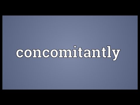Header of concomitantly