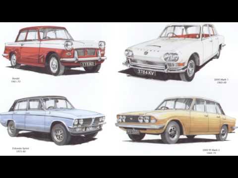 Classic Triumph Saloon Cars Dolomite Sprint Herald 2000 Mk1 2500 PI Mk2