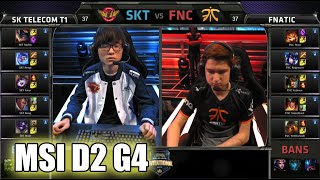 SK Telecom T1 vs Fnatic | MSI Group Stage Day 2 Mid Season Invitational 2015 | SKT vs FNC MSI 60FPS