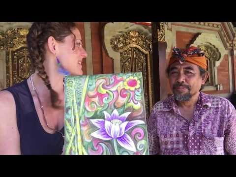 Balinese Painting Class with Famous Artist! (Vlog Ep. 22)