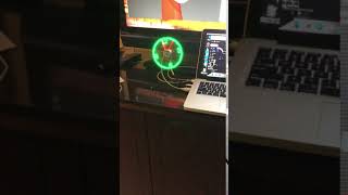 LED Clock Fan