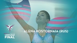 Alena Kostornaia Rus Ladies Short Program Isu Gp Finals 2019 Turin