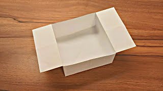 How To Make Box Using Paper Paano Gumawa Ng Kahon Na Gawa Sa Papel.