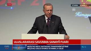 Cumhurbaşkanı Erdoğan: Türkiye eğer bir yerde bayrak gösteriyorsa amacı sadece h