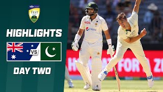 Australia v Pakistan 2023-24 | First Test | Day 2