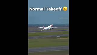 Normal Takeoff Vs Vertical Takeoff