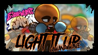 Remake Light It Up Lawand Fanchart Fnf Lawand Wave Scrapped Ost Kcc 1.5