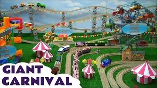Giant Thomas And Friends Carnival Trackmaster Play Doh Knex Tomy Plarail Funfair Toy Trains Knex