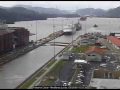 Prince Albert transit of Miraflores Locks, Panama Canal 30 September 2009