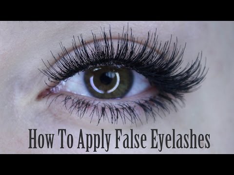 How To Apply of False Eyelashes (Strip Lash, Individuals & Bottom Set) | Shonagh Scott - YouTube