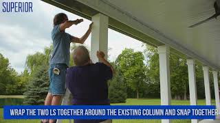 How To Install Snap-E Pvc Column Wraps