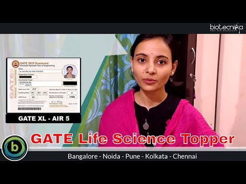 GATE Life Science Topper Ali Aktara reviews BioTecNika's Coaching