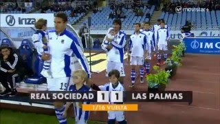 Реал Сосьедад - Лас-Пальмас 1:1 видео