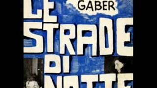 Watch Giorgio Gaber Le Strade Di Notte video