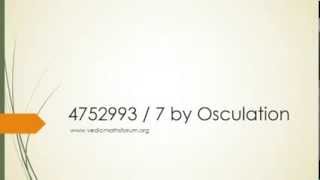 Basic Osculation Technique