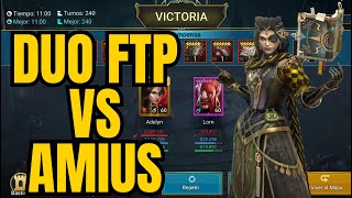 Duo Ftp Vs Amius Raid Shadow Legends