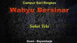 Wahyu Bersinar .Suket Teki . Devy Yolanda .