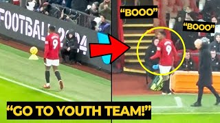 Anthony Martial REACTION when United fans MOCKED him after left the pitch | Manc