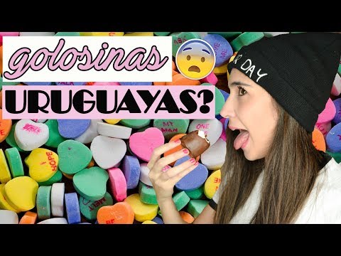 PROBANDO GOLOSINAS URUGUAYAS | Fashion Diaries