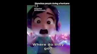 Homeless People During Hurricanes