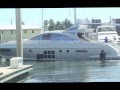 2013 Azimut 62 leaving the dock