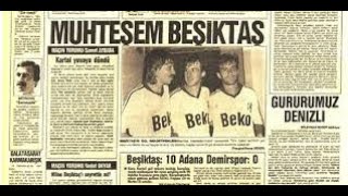 1988 1989 Beşiktaş Sakaryaspor Klas Ler 4.Hafta Maçı Beta Kayidi