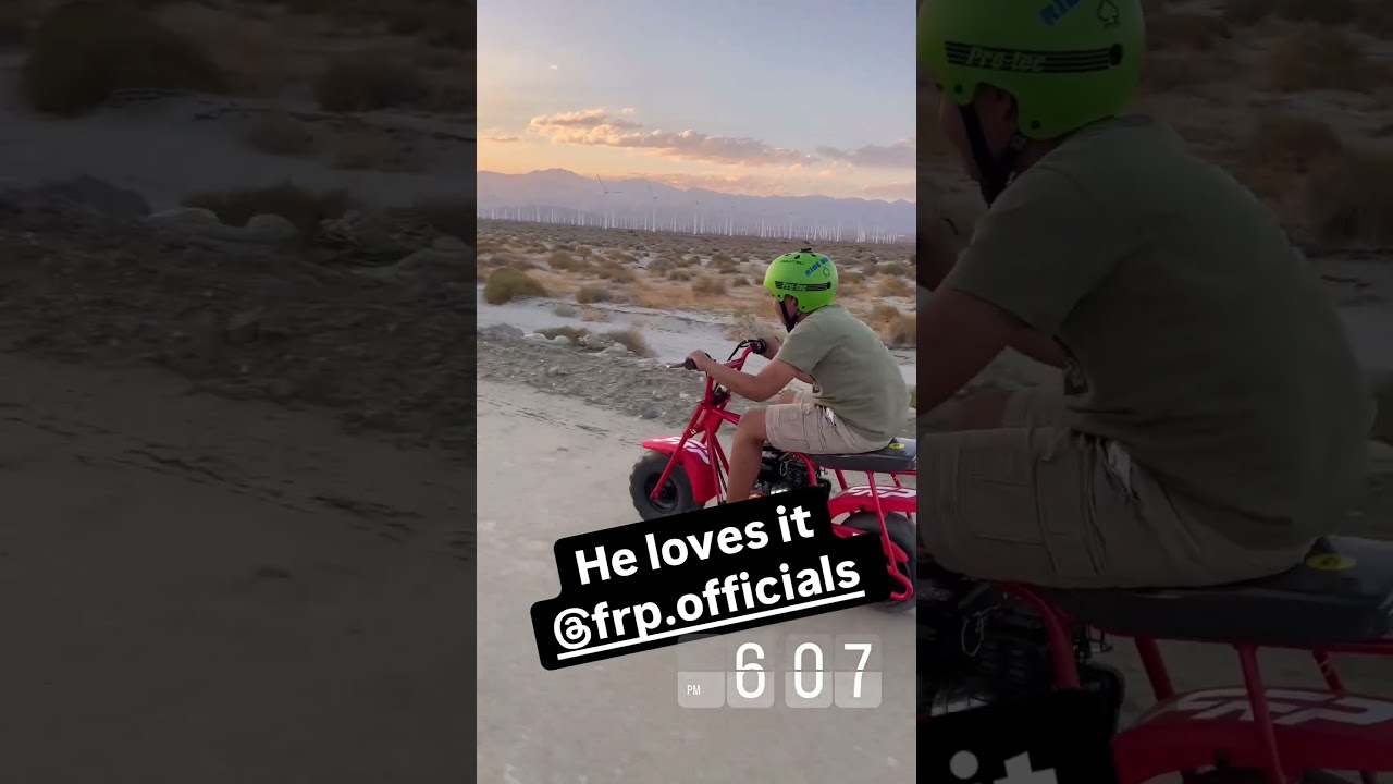 Cruising on the FRP GMB100 mini bike! #frp #gmb100 Cruising on the FRP GMB100 mini bike! #frp #gmb100