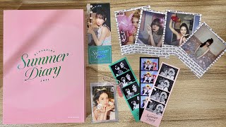 BLACKPINK Summer Diary 2021 | Quick Unboxing