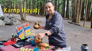 Chilliwack Gölüne Kampa Gittik