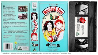 Rosie & Jim - Trees and other stories (VC 1265) 1992 UK VHS