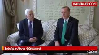 Hurbaşkanı Erdoğan Ile Mahmut Abbasın Görüşmesi