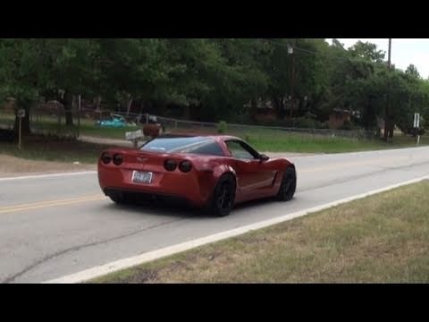 Corvette Stingray 2009 on Cobra  Corvette  G8 And Boosted Civics  Dyno Day At East Texas Muscle