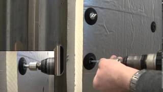 Thermal-Grip® brick tie washer with Pos-I-Tie® demo
