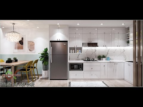 Thiết kế Phối cảnh nội thất cực đẹp căn hộ cao cấp samsora -riversite