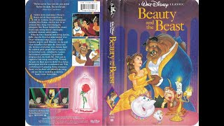 Opening & Closing To Beauty And The Beast 1992 Vhs Version