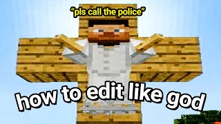 how to edit gaming s like a god