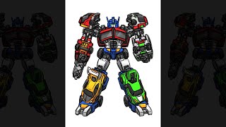 5Cars Combined The Stronger Optimus Prime
