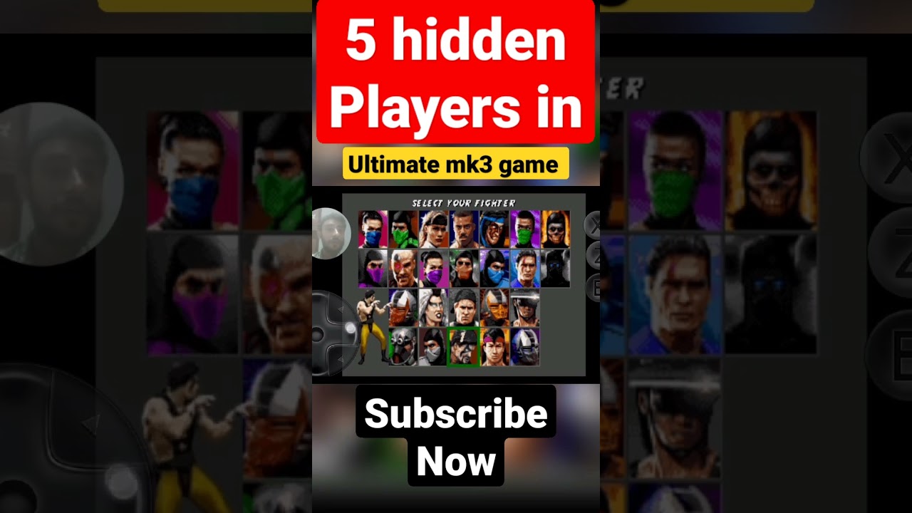 5 hidden players in ultimate mk3 game| best game apk | 5 hidden players in ultimate mk3 game| best game apk |