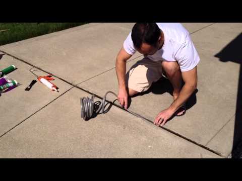 DIY Repair Driveway Expansion Joints