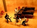 Jean-Michel Damase Quatuor pour flute,clarinette,hautbois et piano. 1&2em mov.