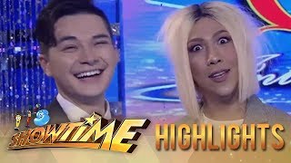 It's Showtime Miss Q and A: Kuya Escort Greg laughs at Vice Ganda