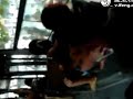 Asian Girl Flaunting in Bus. 石家庄公交车上泳衣姐雷翻众人