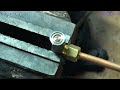 Video 16 Holes Stainless Steel Micro Burner Running On HHO Gas And Hexane Vapors 8-26-2016