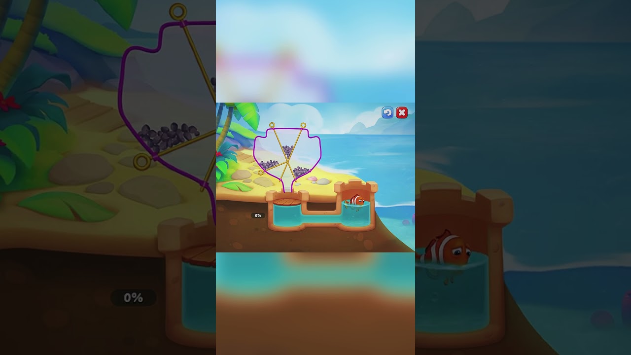 Fishdom minigame save the fish #shots #fishdom Fishdom minigame save the fish #shots #fishdom