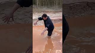 Callum Vs Quicksand! How Did He Escape? #Parkour #Storror