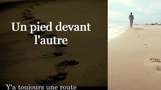 Un Pied Devant Lautre - Jean-Pierre Mader Paroles
