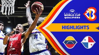 Venezuela - Panama | Highlights - #FIBAWC 2023 Qualifiers