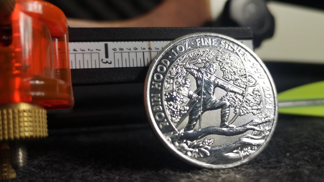 Robin Hood - 1oz silver coin review and test